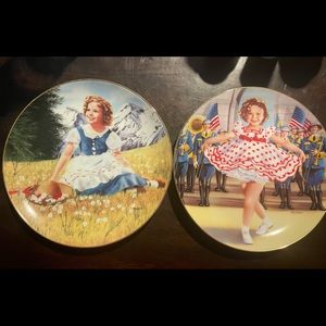 Shirley temple collectors plates